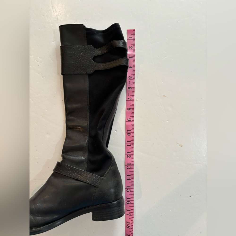 COLE HAAN Black Tall BOOTS 6.5B - Picture 16 of 16